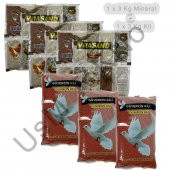 6 Kg Güvercin Minerali Ve Kili Tavuk Keklik Güvercin Kaz Bıldırcın Minerali - 1