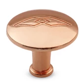 Big Düğme Kulp Mobilya Mutfak Çekmece Dolap Dolabı Kapak Kulpu Kulpları Kulbu Bakır Metal thumbnail 1