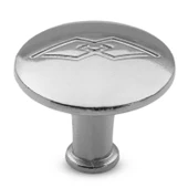 Big Düğme Kulp Mobilya Mutfak Çekmece Dolap Dolabı Kapak Kulpu Kulpları Kulbu Krom Metal thumbnail 1