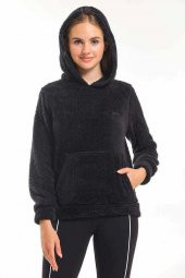 Slazenger Sade Kadın Polar Siyah - 1