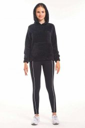 Slazenger Sade Kadın Polar Siyah - 5