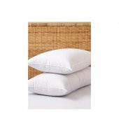 Çift Kişilik  Antialerjik Lüx Silikon Yorgan Ve  2 Adet Yastık HEDİYELİ  800Gr Pamuklu50X70CM  beyaz - 4