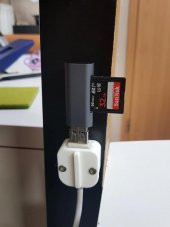Usb Kabel Halter, Kablo Tutucu, Bilgisayar Plastik Aparat - 3