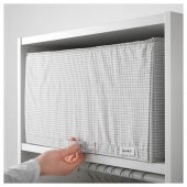 Düzenleyici Fermuarlı Kutu MeridyenDukkan Ölçü 34x51x28 Beyaz-Gri Renk Saklama-Düzen Kutusu thumbnail 2