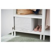 Düzenleyici Fermuarlı Kutu MeridyenDukkan Ölçü 34x51x28 Beyaz-Gri Renk Saklama-Düzen Kutusu thumbnail 6