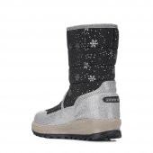 Albishoes Kaymaz Taban Cırtlı Kız Çocuk Suya Dayanıklı Kürklü Termal Kar Botu - 2