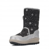 Albishoes Kaymaz Taban Cırtlı Kız Çocuk Suya Dayanıklı Kürklü Termal Kar Botu - 3