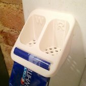 Diş Fırçası  Diş Macunu Tutacağı  Banyo Organizeri  Düzenleyici - 1