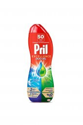 Pril Excellence Duo Gold Jel 50 Yıkama 900 ml - 1
