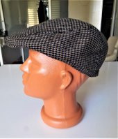 Italyan Kalıp Erkek Şapka Yün London Kasket - 8