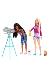 Barbie Malibu Ve Brooklyn Kampta Oyun Seti - 6