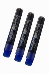 Mavi Tahta Kalemi Kartuşu 12 Adet Beyaz Tahta Kalemi Mürekkep Kartuşu Mavi - 4