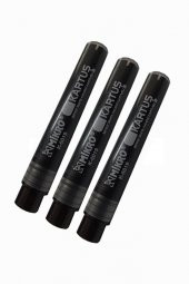 Siyah Tahta Kalemi Kartuşu 3 Adet Beyaz Tahta Kalemi Mürekkep Kartuşu Siyah - 1