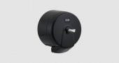 Vialli K3B Mini Cimri İçten Çekmeli Tuvalet Kağıdı Dispenser Aparatı Siyah - 3