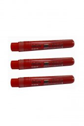 Kırmızı Tahta Kalemi Kartuşu 3 Adet Beyaz Tahta Kalemi Mürekkep Kartuşu Kırmızı - 1