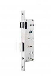 Pimapen Pvc Kapı Kolu + 35 mm Kilit + 90 Mm Barel Kilit Göbeği Takım - 4