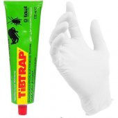 Tiptrap Fare Yapışkanı Eldivenli Set - 1