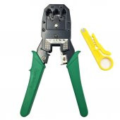 Network Rj45 Ethernet Rj11 Telefon Kablo Jak Sıkma Pensesi N11.2810 - 1