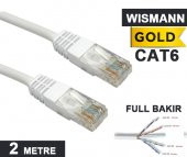 Cat6 Patch Network Ethernet Kablo 1.Kalite 2 Metre - 1
