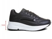 Çarıkçım Kadın Sneaker Ayakkabı Siyah-Beyaz 139 137 - 5