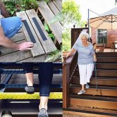 1 Mt Bondit Siyah Yapışkanlı Kaygan Zemin Basamak Merdiven Kaydırmaz Bant 50mm thumbnail 8