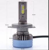 CITROEN SAXO 1996-2004 H4  UZUN KISA  PHOTON MILESTONE LED XENON thumbnail 3