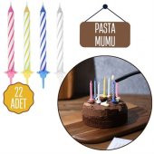 TransForMacion 22 Adet 5 cm Doğum Günü Pasta Mumu 716768 - 2