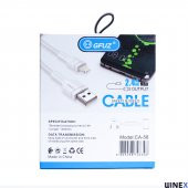 Winex CA58 2.4A UsbA to Lightning Data ve Hızlı Şarj Kablosu Beyaz - 4