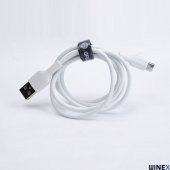 Winex CA58 2.4A UsbA to Type-C Data ve Hızlı Şarj Kablosu Beyaz thumbnail 3