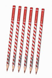 Kırmızı Başlık Kalemi Candyroll 6 Adet Faber Kırmızı Başlık Kalemi - 2