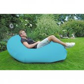 Cape Cod Şişme Şezlong Mavi Bahçe Koltuğu Tek Kişilik Air Lounger - 1