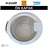 Arçelik Grundig Çamaşır Makinesi Ön Cam Kapak Beyaz - 1