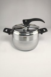 Taç Bengü Pro Düdüklü Tencere Siyah 6 Litre TAC-4623 thumbnail 1