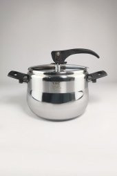 Taç Bengü Pro Düdüklü Tencere Siyah 6 Litre TAC-4623 thumbnail 2