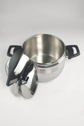 Taç Bengü Pro Düdüklü Tencere Siyah 6 Litre TAC-4623 thumbnail 3