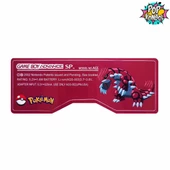Gameboy Advance SP Arka Etiket Back Label GBA SP Sticker Pokemon MODEL 10 - 1