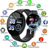SMART BRACELET Akıllı Su Geçirmez Saat Siyah - 1