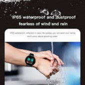 SMART BRACELET Akıllı Su Geçirmez Saat Siyah - 2