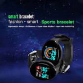 SMART BRACELET Akıllı Su Geçirmez Saat Siyah - 3