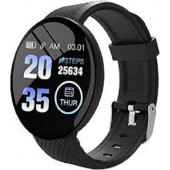 SMART BRACELET Akıllı Su Geçirmez Saat Siyah - 4