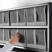 4 Lü Ayakkabı Kutusu, Koyu Gri MeridyenDukkan 22x34x16 Cm 4 Ayakkabı Çifti - 2