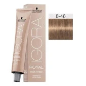 İGORA ROYAL SAÇ BOYASI 60 ML 8.46 AÇIK KUMRAL-BEJ ÇİKOLATA - 1