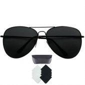 TransForMacion Polarize UV Aviator Black Çerçeve Unisex Güneş Gözlüğü - 1