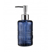 CAM SIVI SABUNLUK''YILDIZ DESENLİ MAVİ 300ML 6''8X17''6CM - 1