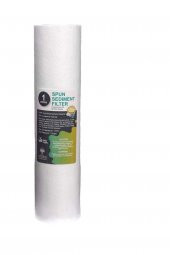 AQUAMUR  Su Arıtma Cihazı Filtresi 1 Mikron Sediment Spun Filtre Açık Kasalı Cihazlar Için - 1