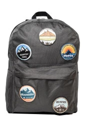 Perlotus Değiştirilebilir Dağcılık Temalı Unisex Patch Günlük Spor Sırt Çantası - 3