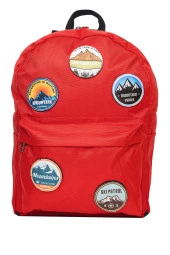 Perlotus Değiştirilebilir Dağcılık Temalı Unisex Patch Günlük Spor Sırt Çantası - 2