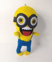 Minions Örgü Keçe Minion İlginç Anahtarlık Çanta Süsü Oyuncak Aksesuar thumbnail 3