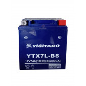 12V 7Ah Dik Motosiklet Aküsü YTX7L-BS 2024 Ekim Üretim Yiğit Akü - 2