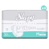 4'lü Sleepy Medium Yetişkin Hasta Bezi 30x4 Adet (120 Adet) - 2